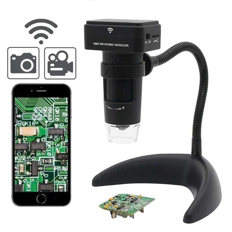 1080P HD 200X Wireless WIFI Mo - Electronics Repair Lab ulasan dan harga