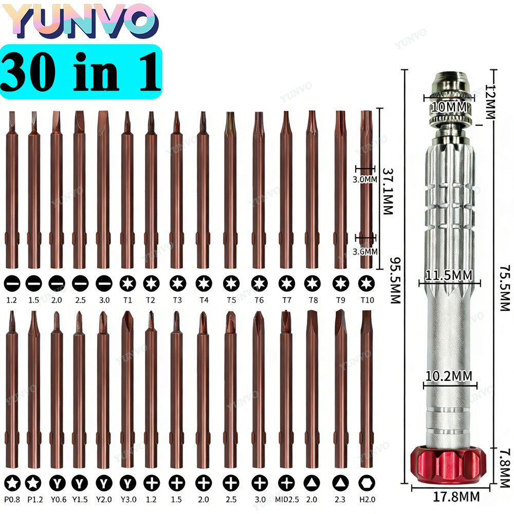 30 in 1 Magnetic Precision Scr - Electronics Repair Services ulasan dan harga